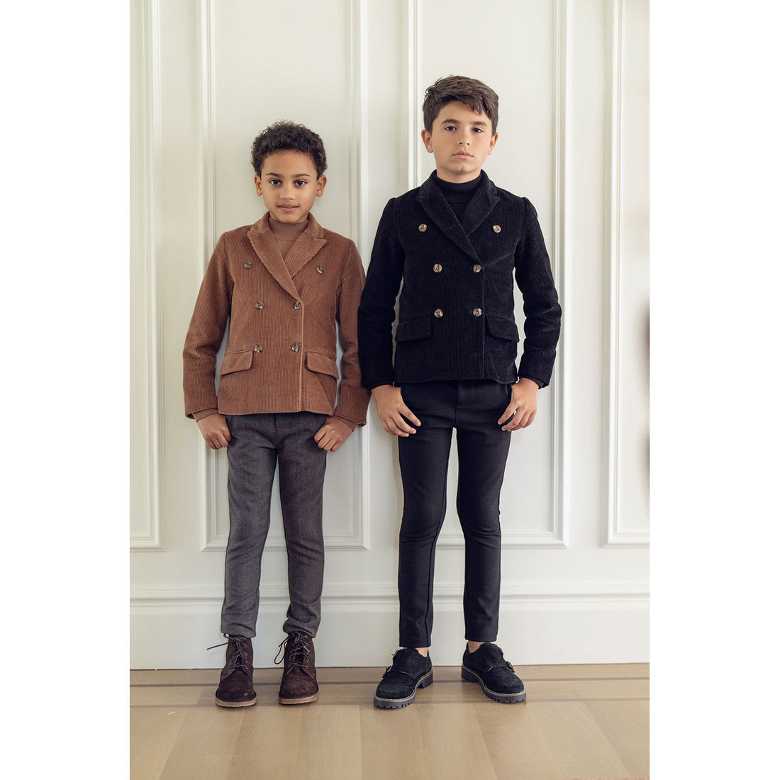 Coco Blanc Camel Corduroy Blazer
