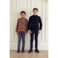 Coco Blanc Camel Mockneck Turtle Sweater