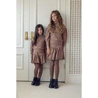 Coco Blanc Mocha Girl Sweatshirt Top