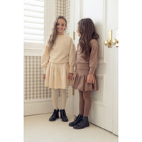 Coco Blanc Sand Sweatshirt Skirt