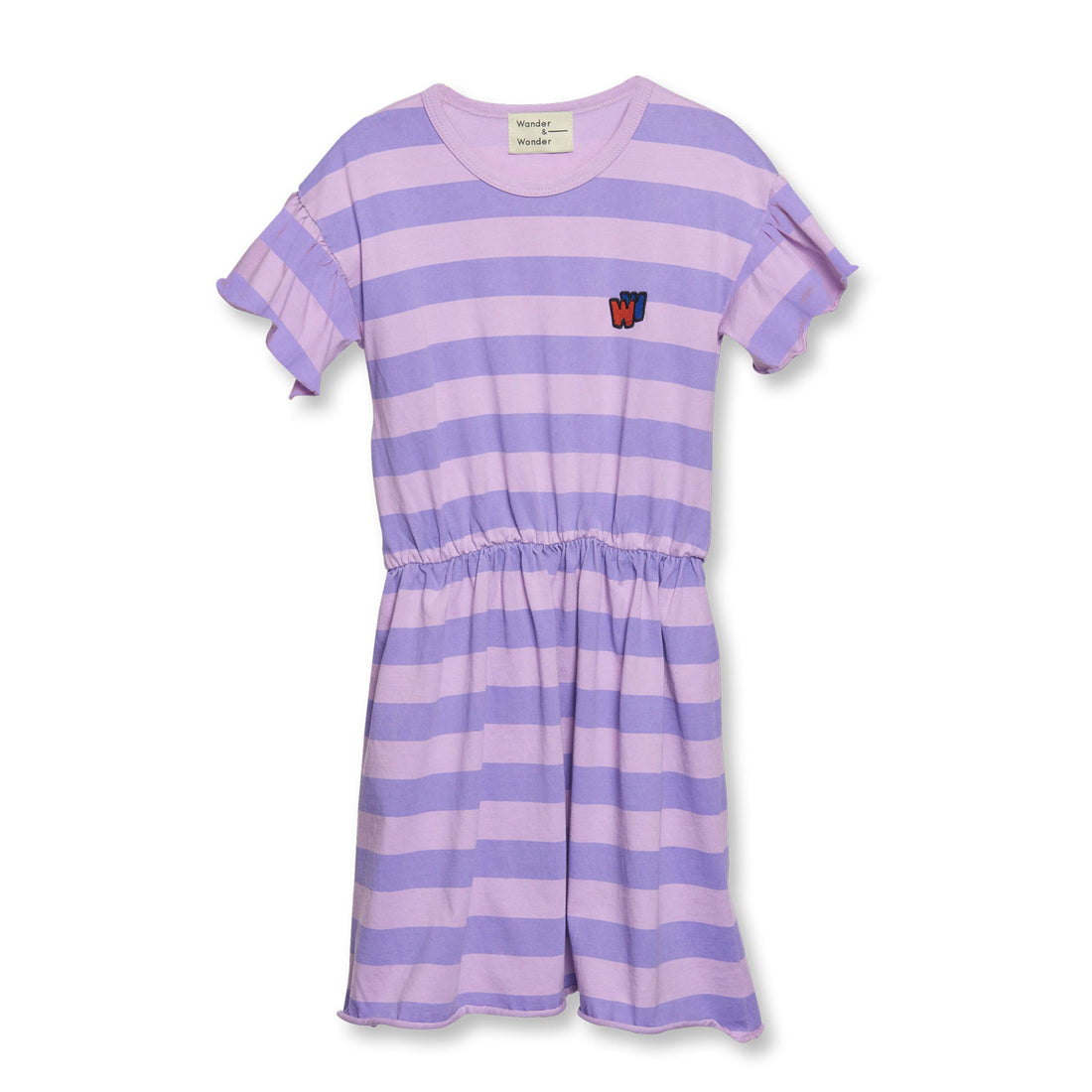 Wander and Wonder Purple Stripes Bianca Dress