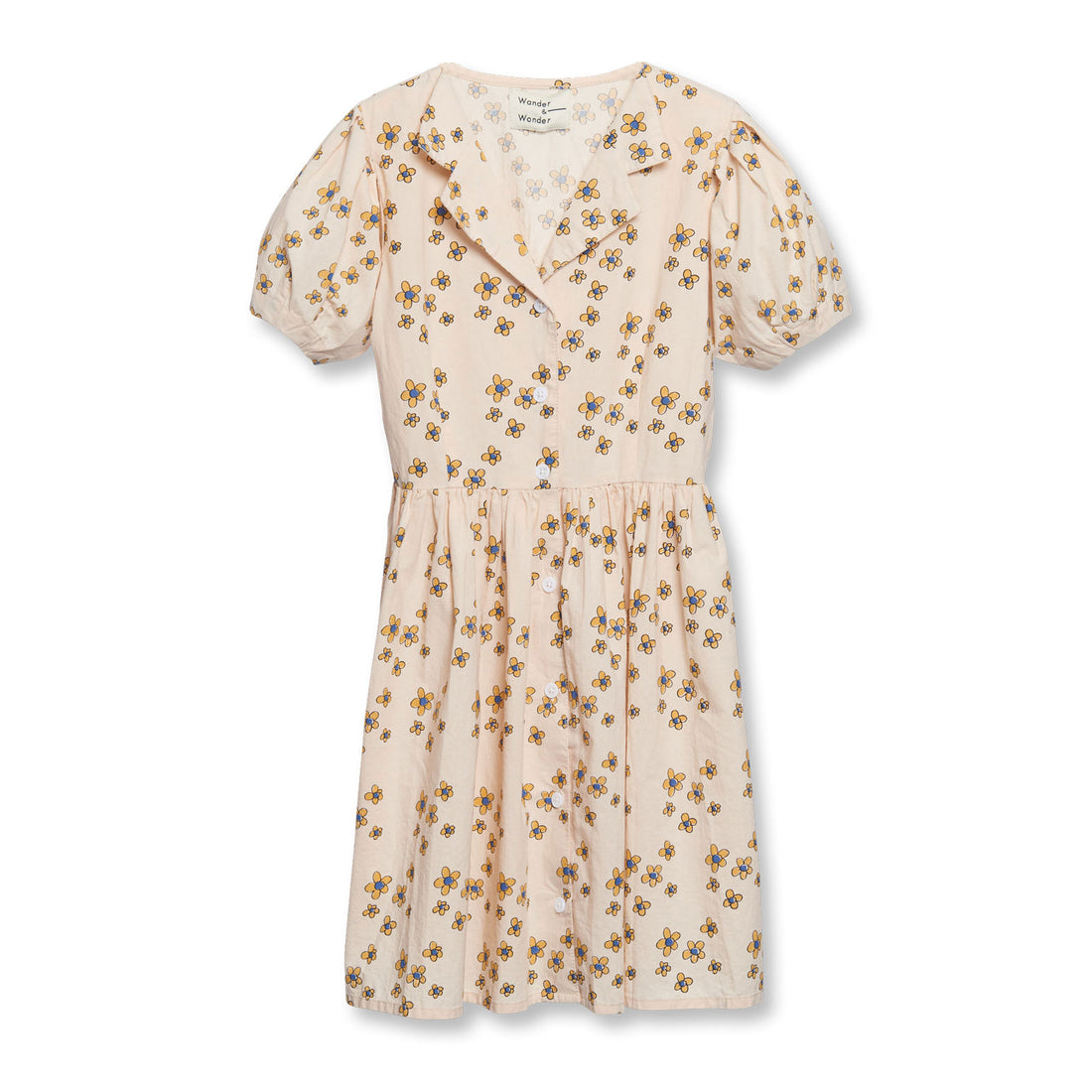 Wander and Wonder Ecru Floral Sienna Dress
