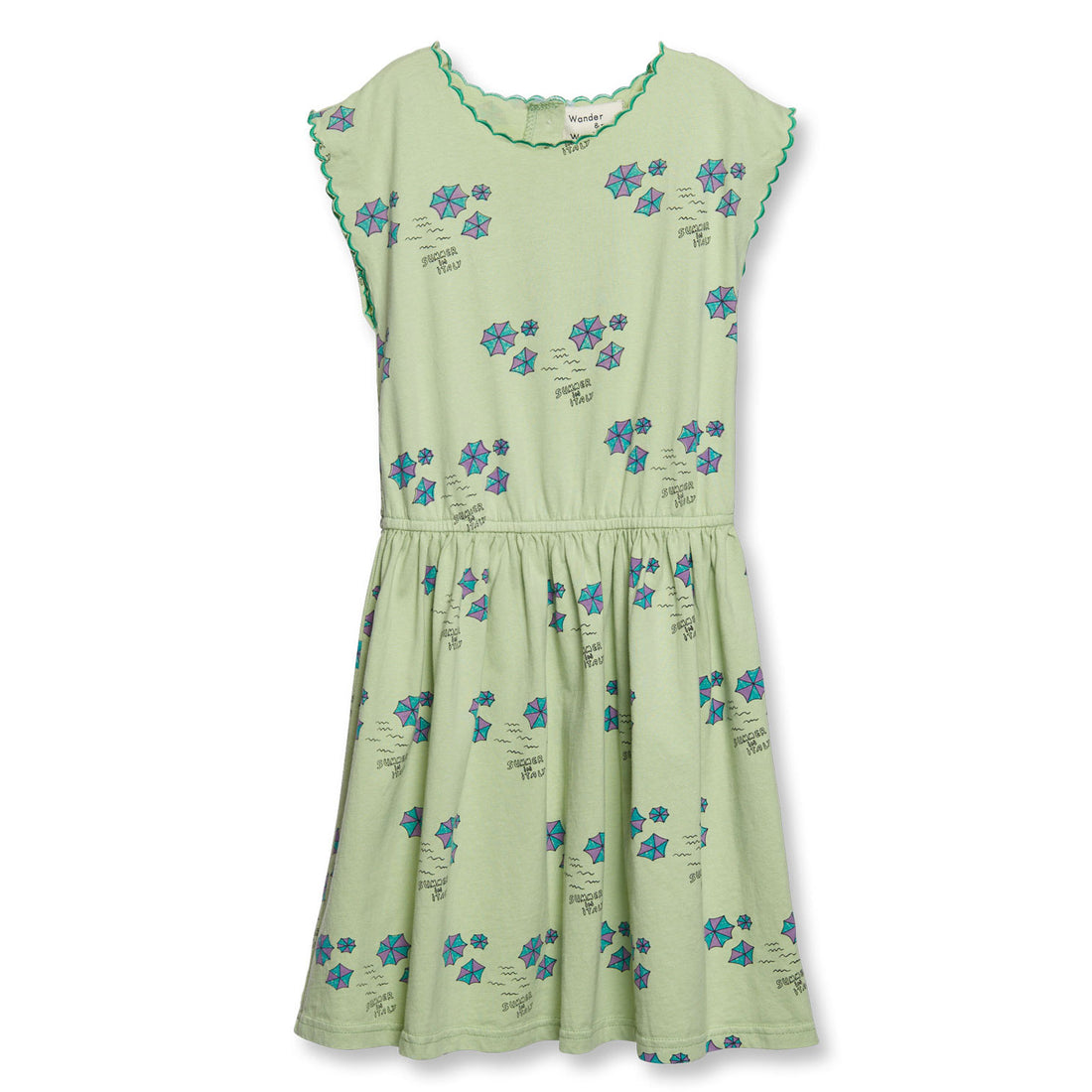 Wander and Wonder Mint Beach Franca Dress