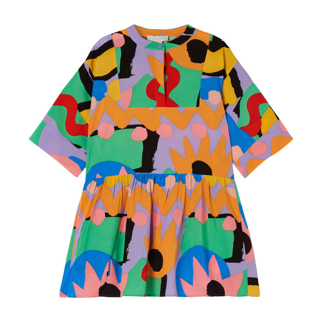 Stella McCartney Abstract Tribal Dress