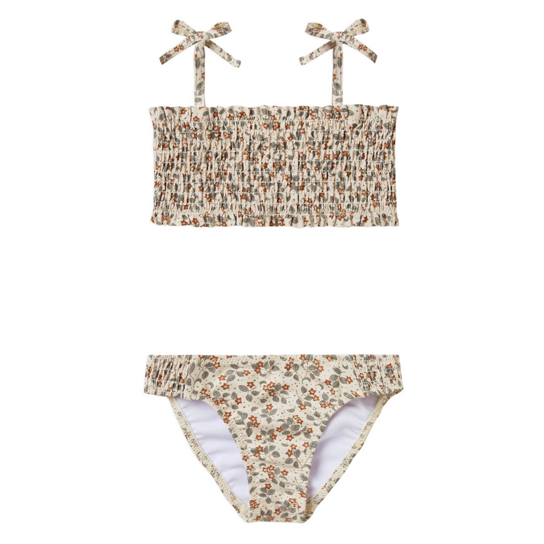 Rylee and Cru Smocked Bikini | Vintage Floral