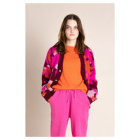 Finger in the Nose Alienor Super Red Camo Cardigan