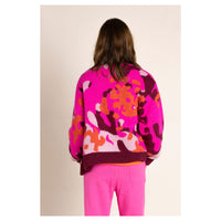 Finger in the Nose Alienor Super Red Camo Cardigan