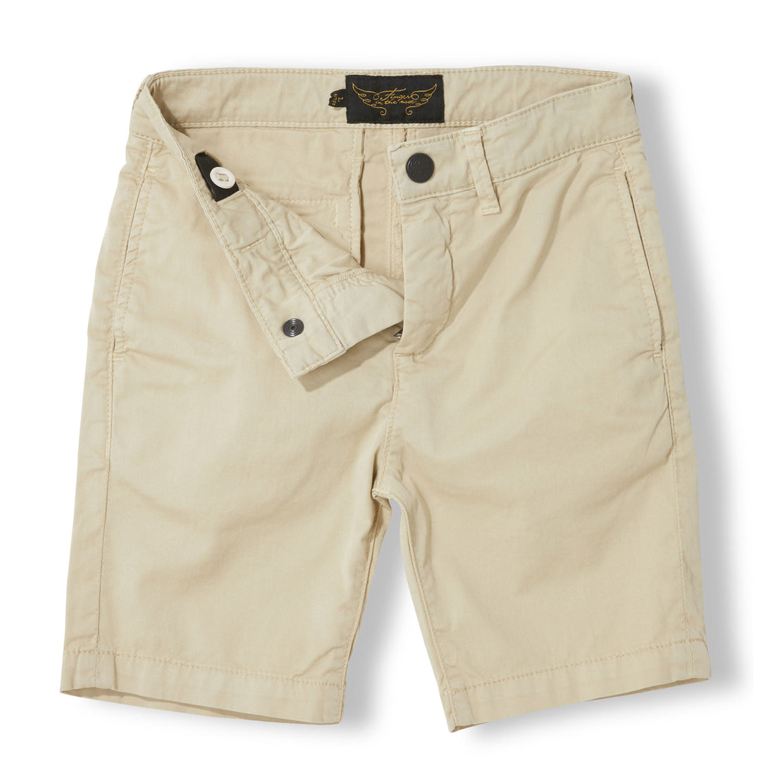 Finger in the Nose Beige Allen Chino Shorts