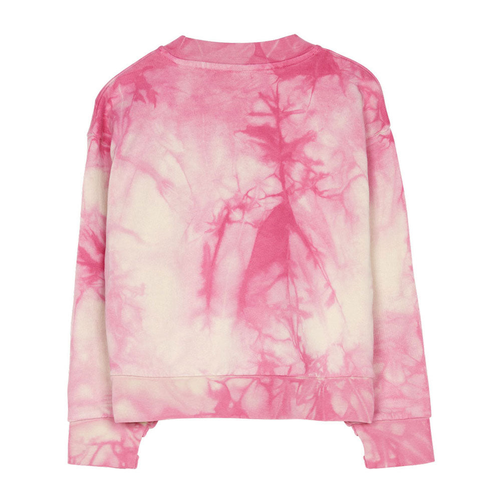 Finger in the Nose Alma Fuschia Tie & Dye Tales Crew Neck Sweatshirt