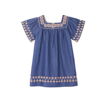 Bonheur du Jour Blue Denim Amandine Dress