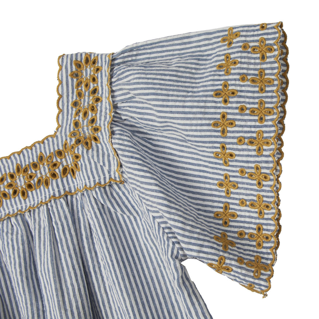 Bonheur du Jour Blue Stripes Amandine Dress