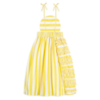 Wolf and Rita Yellow Stripes Amarilis Dress