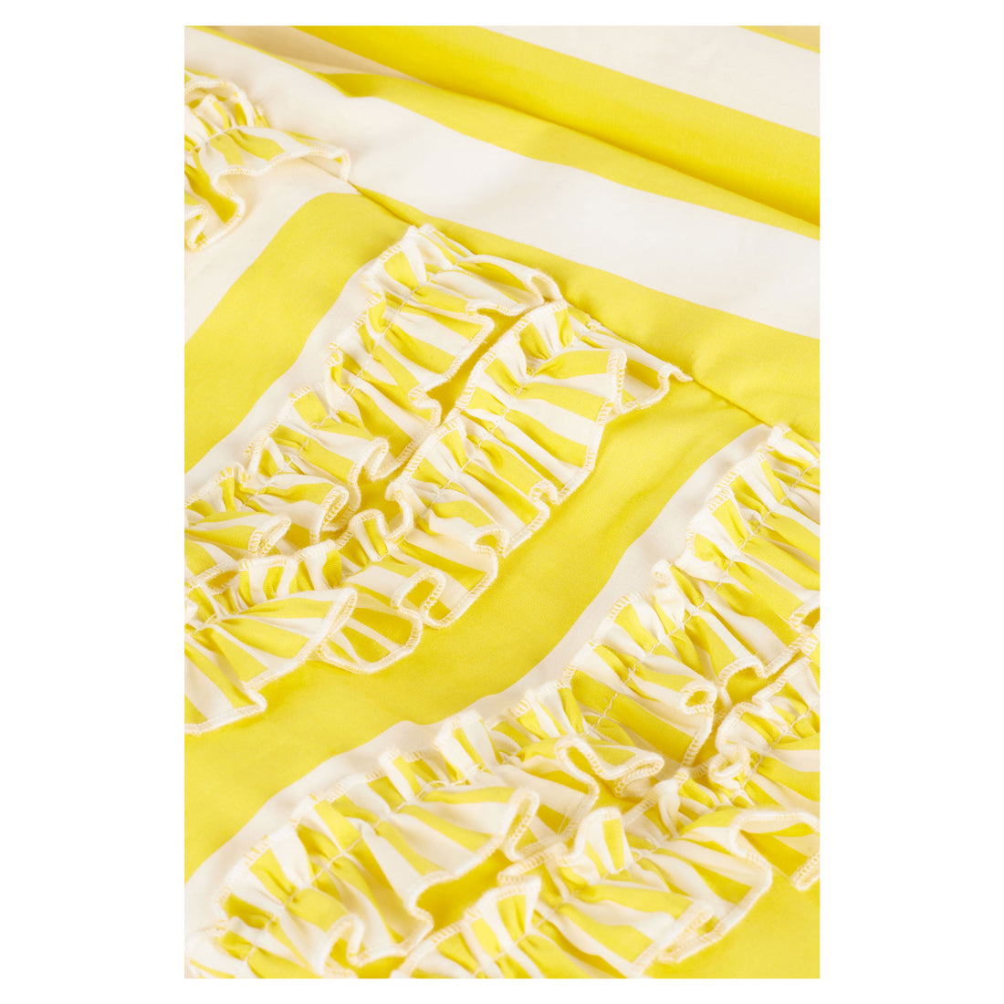 Wolf and Rita Yellow Stripes Amarilis Dress