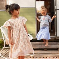 Bonheur du Jour Ecru Rose Amelia Dress
