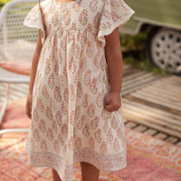 Bonheur du Jour Ecru Rose Amelia Dress