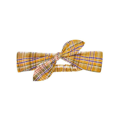 The New Society  Multicolor Check Andrea Head Band