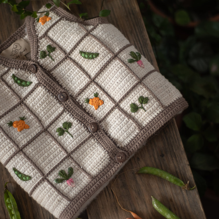 Shirley Bredal Marshmallow Garden Vest