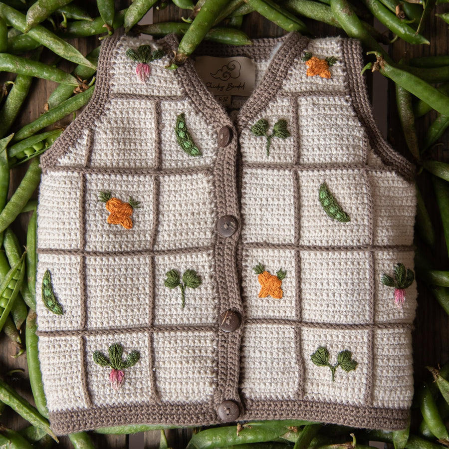 Shirley Bredal Marshmallow Garden Vest