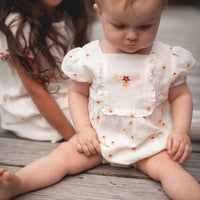 Bonheur du Jour Ivory Anthemis Romper