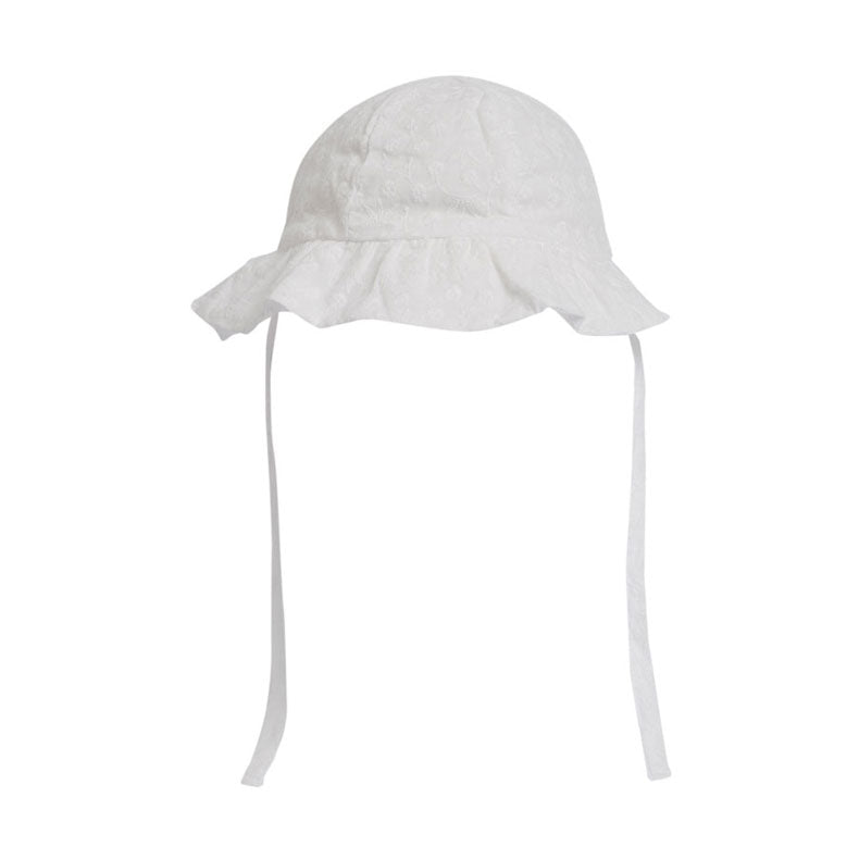 The New Society Off White Antonella Baby Hat