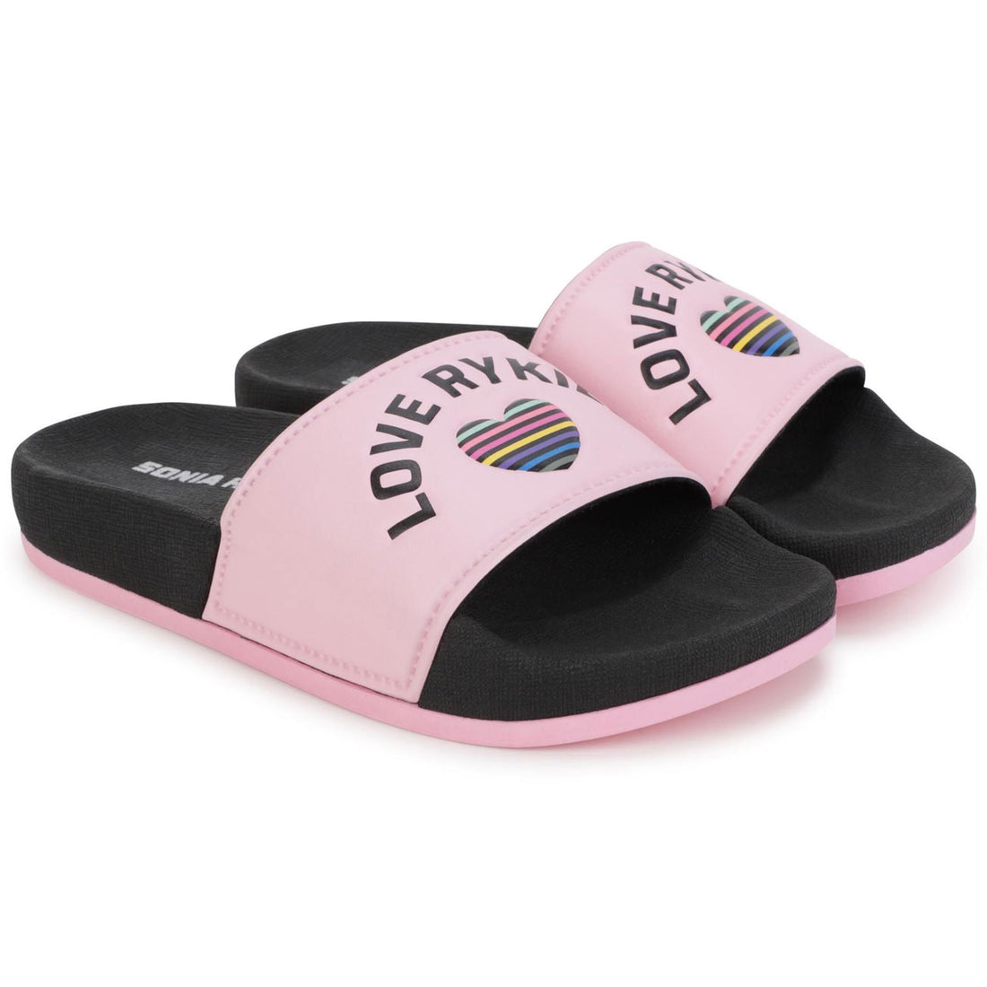 Sonia Rykiel Washed Pink Aqua Slides