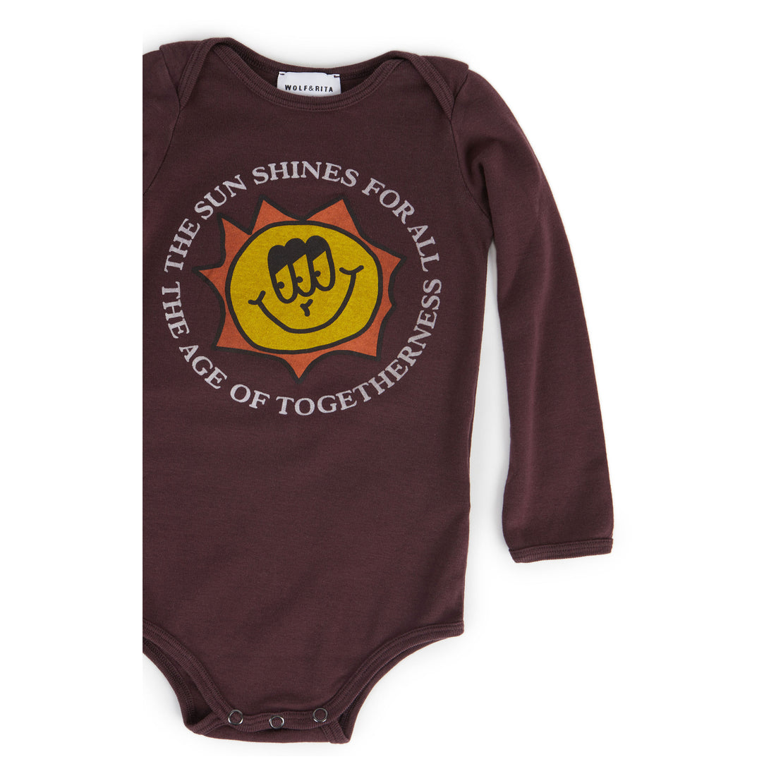 Wolf and Rita Burgundy Sunshine Set Artur + Frederico Baby Set