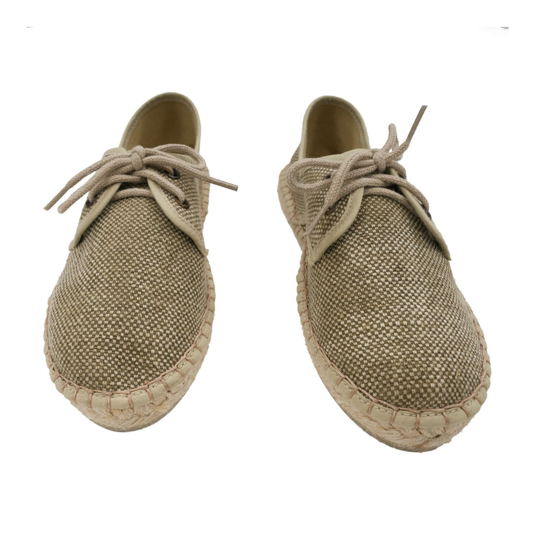 Omibia Beige Hand Made Espadrilles