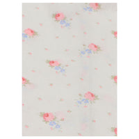 Caramel Rose Bouquet Print Asparagus Dress