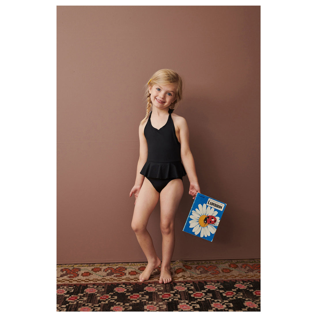 Caramel Black Asparagus Swimsuit
