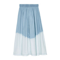 Finger in the Nose Aspendale Bleached Blue Long Skirt