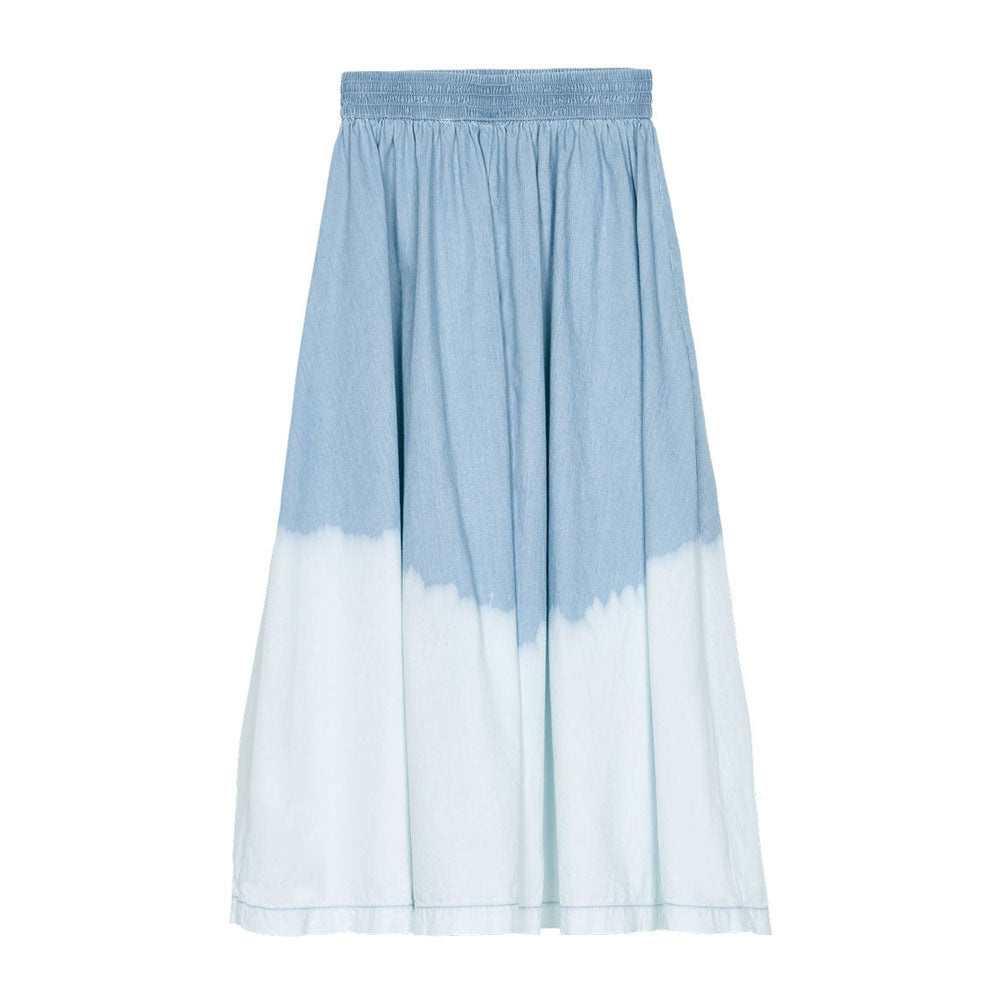 Finger in the Nose Aspendale Bleached Blue Long Skirt