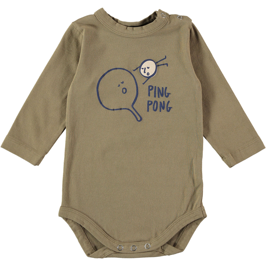 Bonmot Taupe Ping Pong Hug Bodysuit