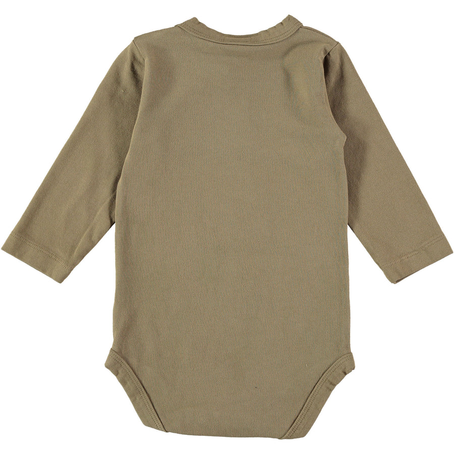 Bonmot Taupe Ping Pong Hug Bodysuit