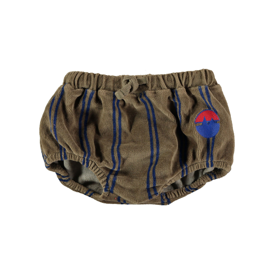 Bonmot Taupe Stripes Velvet Bloomers