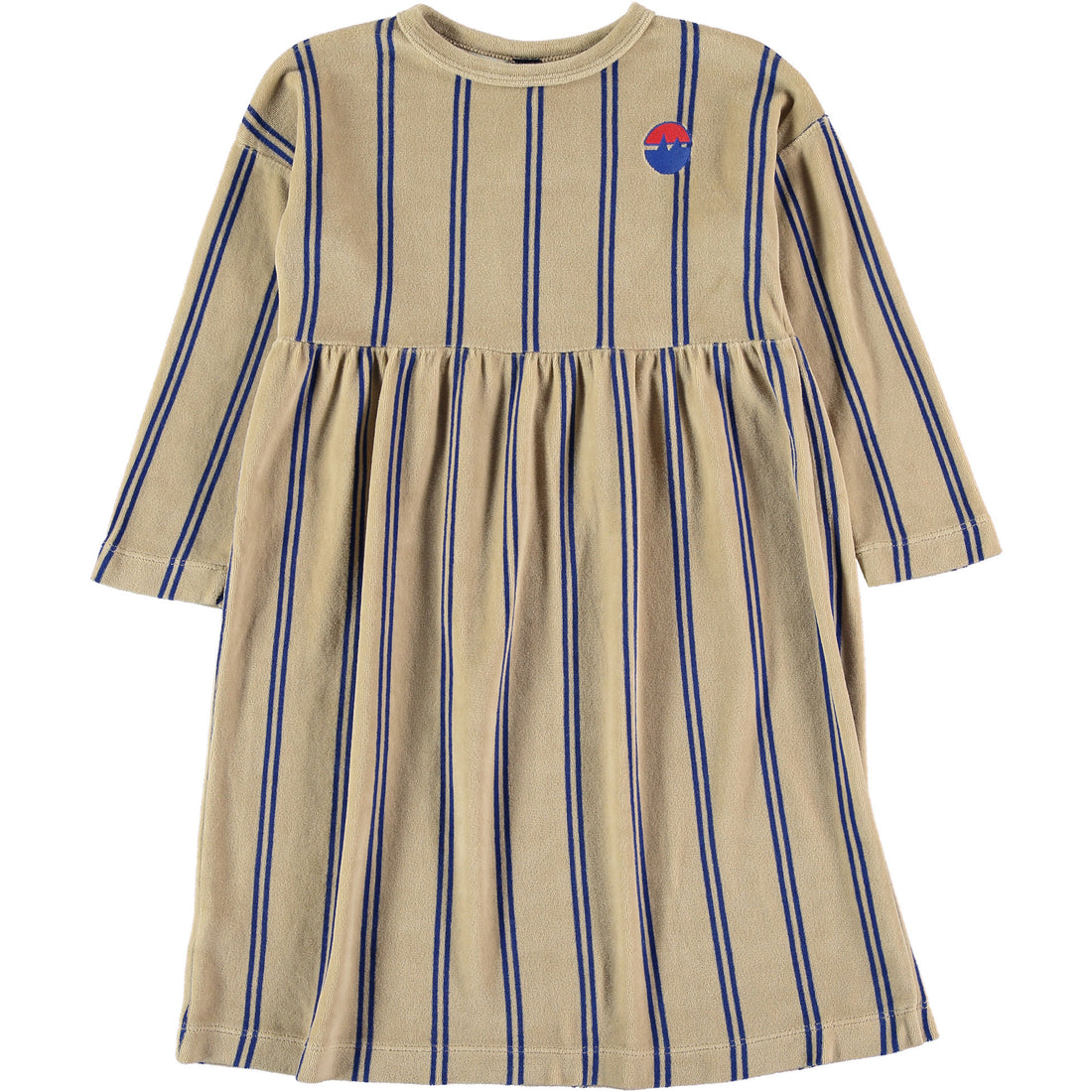 Bonmot Fog Stripes Velvet Dress