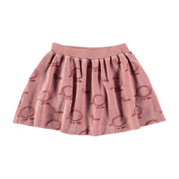 Bonmot Rust "Im Ping" Allover Mini Skirt