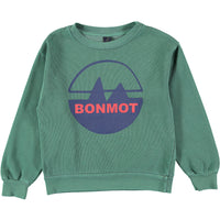 Bonmot Greenlake Mountain Logo Sweatshirt