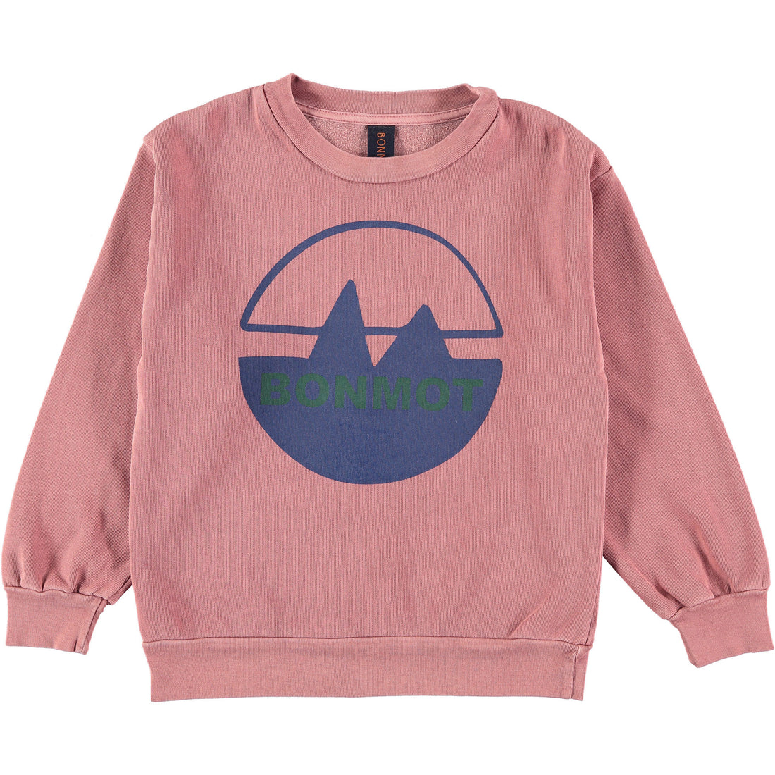 Bonmot Rust Mountain Logo Sweatshirt