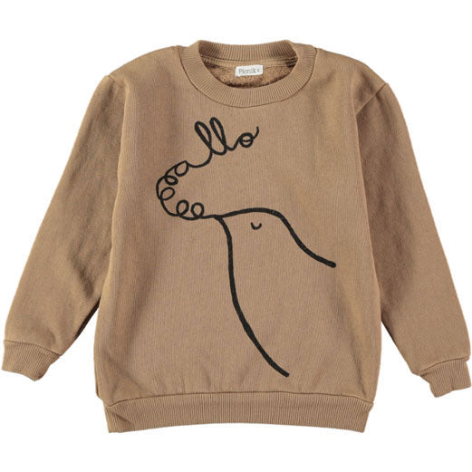 Picnik Camel Bird Sweatshirt