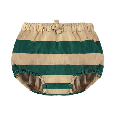Bonmot Beige All Over Wide Stripe Bloomer