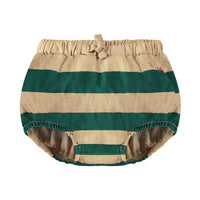 Bonmot Beige All Over Wide Stripe Bloomer