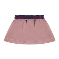 Bonmot Rust Side Stripe Mini Skirt