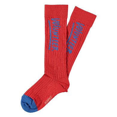 Bonmot Red Bonmot Volunteer Socks
