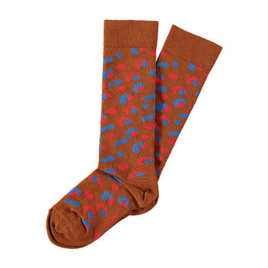 Bonmot Wood Bonmot Leopard Socks