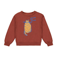 Bonmot Terracotta Sponsor An Animal Sweatshirt