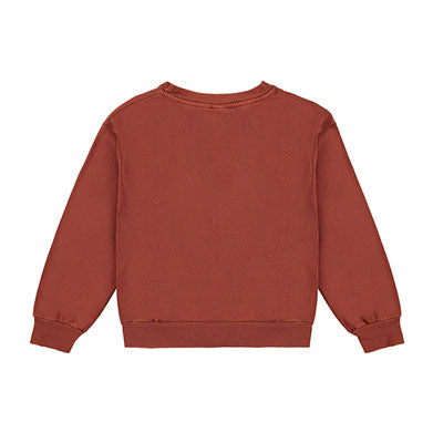 Bonmot Terracotta Sponsor An Animal Sweatshirt