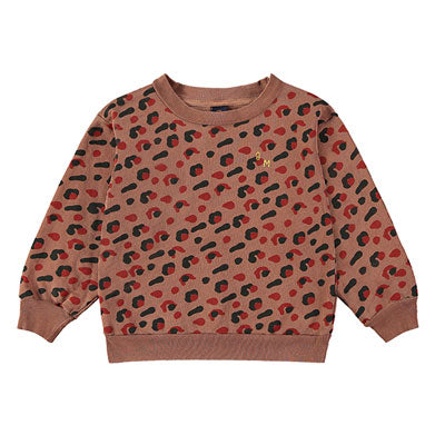 Bonmot Wood Leopard Sweatshirt