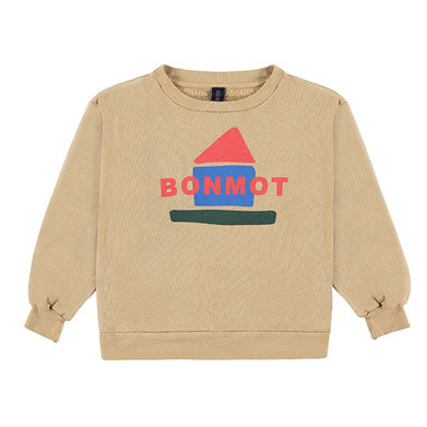 Bonmot Beige Bonmot Home Sweatshirt