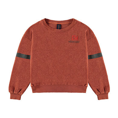 Bonmot Terracotta Snow Volunteer Sweatshirt