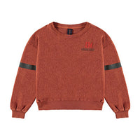 Bonmot Terracotta Snow Volunteer Sweatshirt